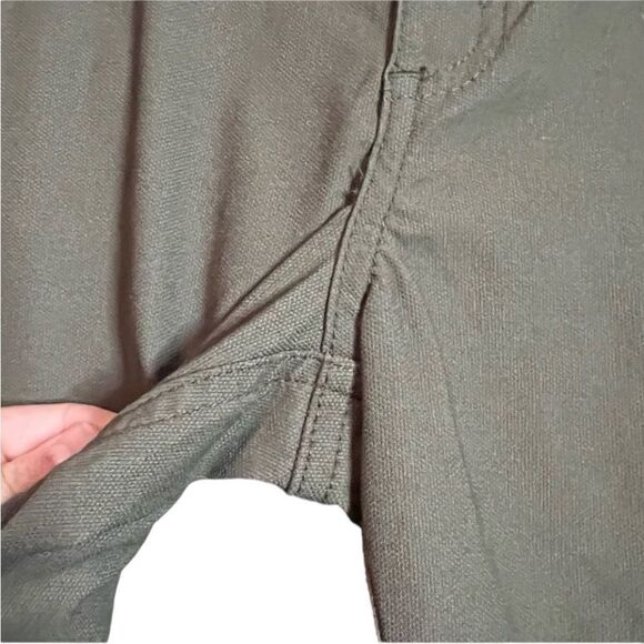 Prana green skinny pants.  Size 4 - Picture 10 of 11